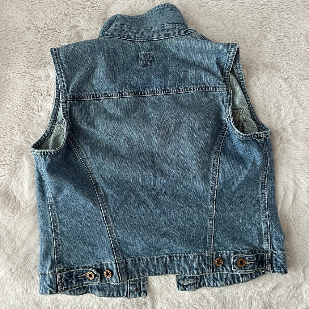 Gap Y2K  Denim Vest - Picture 4 of 6